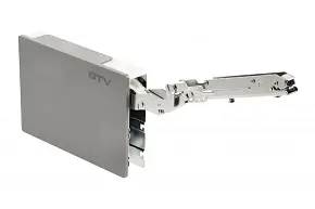 Подъёмник HORIZON push to open, очень сильный коэффициент подъемной силы 3500-5200, h фасада 400-650 мм, антрацит — купить оптом и в розницу в интернет магазине GTV-Meridian.